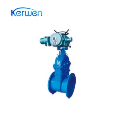 Затворный клапан большого диаметра с эластичным уплотнением седла